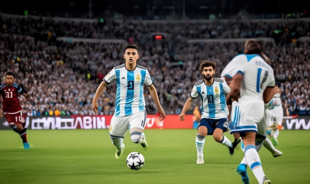 阿根廷VS巴拉圭：巅峰对决，梅西领衔精彩回顾